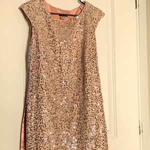 Blush sequence dress